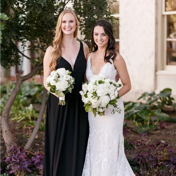 lulus black bridesmaid dresses Custom Made Black Mismatched Bridesmaid Dresses